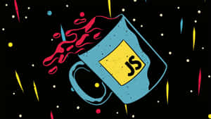 Cool Retro Mug Art Wallpaper