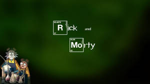 Cool Rick And Morty Element Symbols Wallpaper