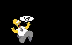 Cool Simpsons Laptop Lock Screen Wallpaper