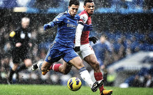 Cool Soccer Arsenal Versus Chelsea Wallpaper