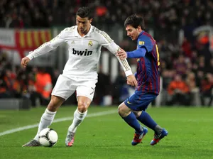 Cool Soccer Lionel And Ronaldo Wallpaper