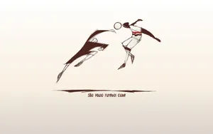 Cool Soccer Sketch Art Wallpaper
