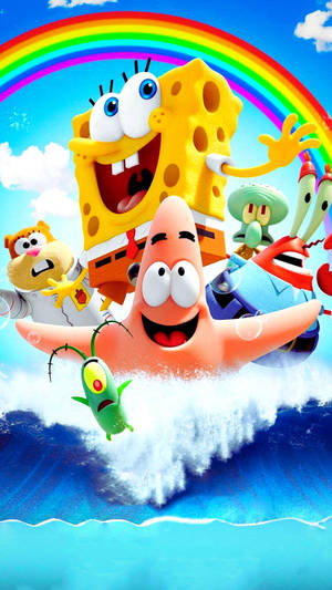 Cool Spongebob Cartoon Characters Wallpaper