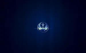 Cool Star Wars Blue Symbol Wallpaper