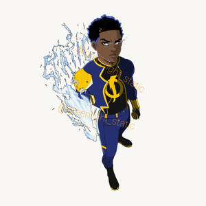 Cool Static Shock Artwork Wallpaper