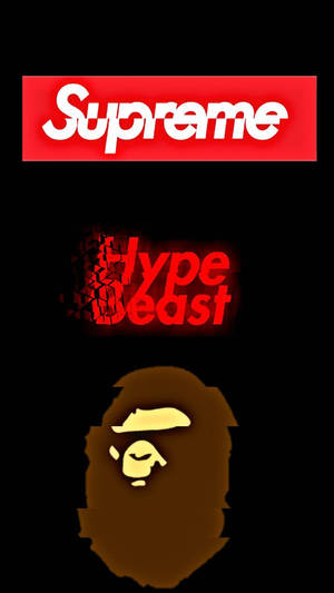 Cool Supreme Hypebeast Art Wallpaper