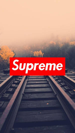 Cool Supreme Railroad Tracks Wallpaper