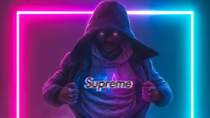 Cool Supreme Shirt Wallpaper