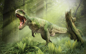 Cool T-rex Dinosaur Hd Wallpaper