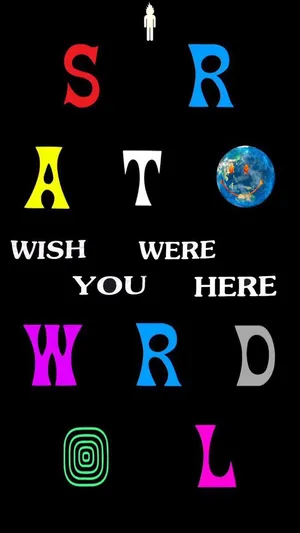 Cool Text Art Of Astroworld Wallpaper