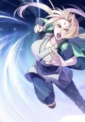 Cool Tsunade Iphone Fanart Wallpaper