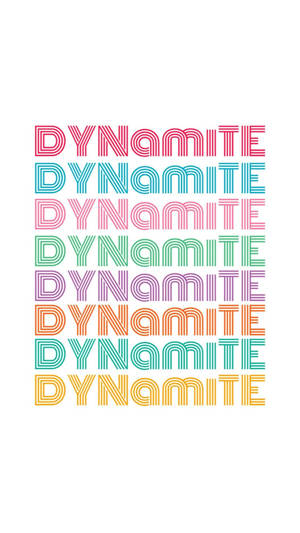 Cool White Bts Dynamite Phone Wallpaper