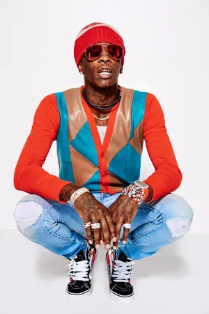 Cool Young Thug Phone Wallpaper