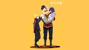Coolest Naruto Boruto And Family Wallpaper