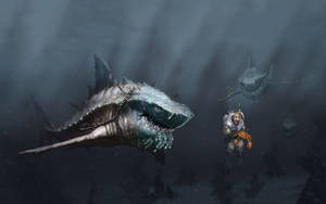 Coolest Ocean Monsters Wallpaper