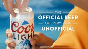 Coors Light Tagline The Official Beer Of Everything Unofficial Wallpaper