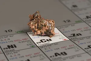 Copper Elementon Periodic Table Wallpaper