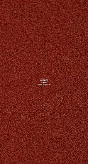 Copper Textured Hermes Leather Wallpaper