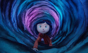 Coraline In The Portal Wallpaper