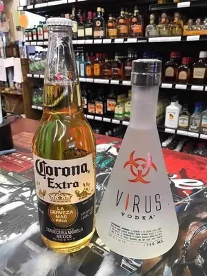 Corona Extra Virus Vodka Wallpaper