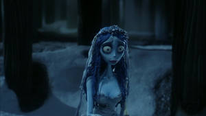 Corpse Bride Emily Looking Sad Wallpaper