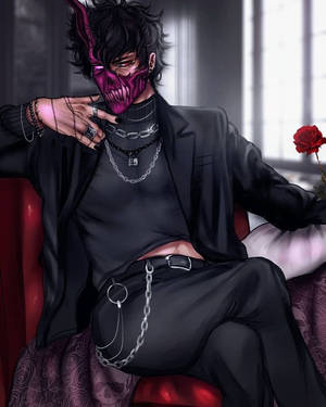 Corpse Husband Fancy Suit Wallpaper