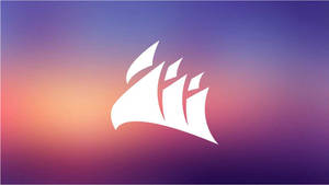 Corsair Logo On Sunset Wallpaper