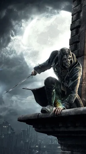 Corvo Attano Android Gaming Wallpaper