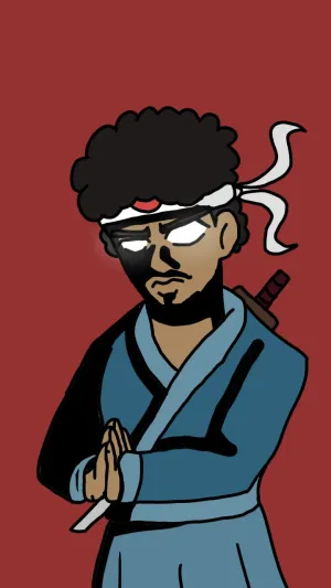 Coryxkenshin Red Samurai Art Wallpaper