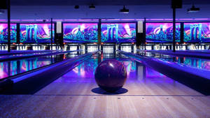 Cosmic Bowling Studio Wallpaper