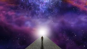 Cosmic Voyage - A Solo Journey Toward The Unknown Wallpaper