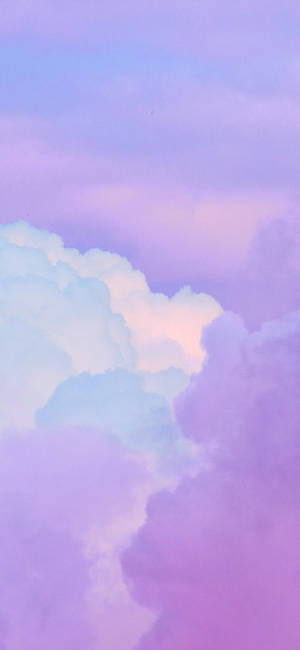 Cotton Candy Cloud Aesthetic Iphone 11 Wallpaper