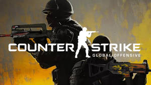 Counter Strike Global Offensive Yellow Wallpaper
