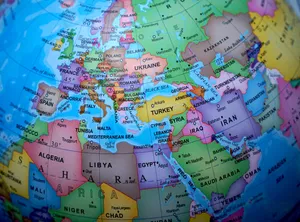 Country Names On World Map Globe Wallpaper