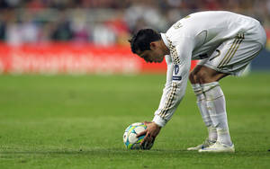 Cr7 Football Ball Wallpaper