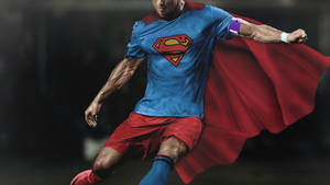 Cr7 Hd Superman Jersey Wallpaper