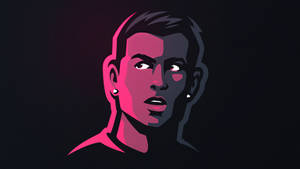 Cr7 Hd Vector Art Wallpaper
