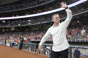 Craig Biggio Waving Wallpaper