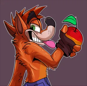 Crash Bandicoot Wumpa Fruit Wallpaper