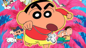 Crayon Shin Chan Shinnosuke And Friends Wallpaper