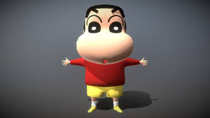 Crayon Shin Chan Shinnosuke In 3d Wallpaper