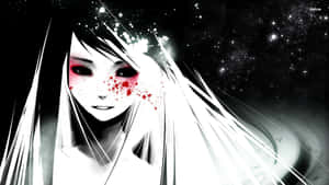 Crazy-eyed Anime Girl Wallpaper