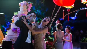 Crazy Rich Asians Sonoya And Chris Wallpaper