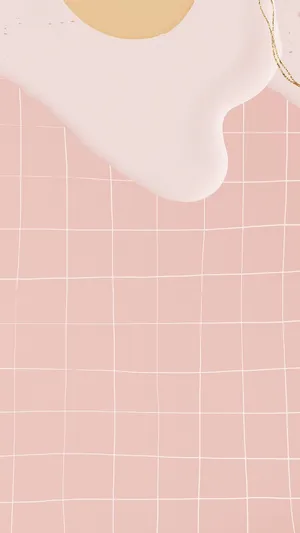 Create Unique Designs With A Minimalistic Pink Grid Wallpaper