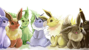 Create Your Own Unique Eevee Evolution With The Power Of Friendship And Evolution Stones! Wallpaper