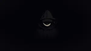 Creepy Anime Boy Lurking In The Shadows Wallpaper