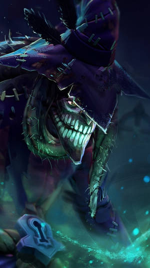 Creepy Dazzle Powerful Healer Dota 2 Iphone Wallpaper