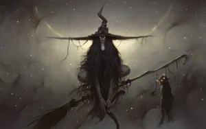 Creepy Witchy Photo For Iphone Wallpaper