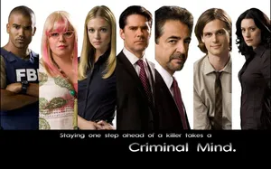 Criminal Minds Fbi Agent Characters Wallpaper