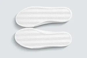 Crisp Image Of White Shoe Sole Wallpaper